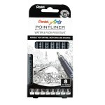 Pentel Pointliner Set 8