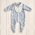 Koco Waffle Onesie – Blue