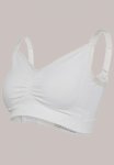 Carriwell Seamless Organic Nursing Bra - Large White