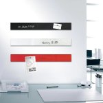 Eccentric Magnetic Glass Board Artverum 6.5 X 55 Cm Black – SIGEGL137