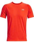 Men's Ua Streaker Run Short Sleeve - Phoenix Fire LG