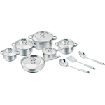 Salton 15 Piece Stainless Steel Cookware Set