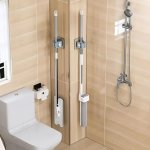 3-PACK Wall-mounted Mop Holder No-drill Installation Heavy-duty Plastic Broom Gripper Multipurpose Organizer Hanger For Bathroom