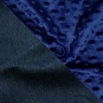 Large Weighted Blanket - Royal Blue Denim Colour