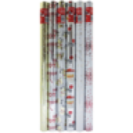 Reflective Metallic Christmas Gift Wrap 5M X 70CM Design May Vary