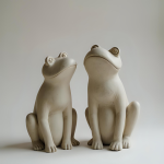 Ceramic Bisque Frogs - Individual Styles