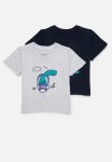 PoP Candy 2 Pack Tee - Grey navy Blue