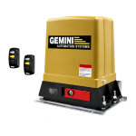 Gemini 400 Gate Motor Incl Remotes