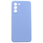 High Quality Plain Silicone Phone Case Compatible With Samsung Galaxy S21 - Light Blue