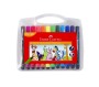 Faber-Castell 12 Jumbo Fibre-tip Colouring Pens