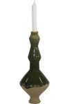 Taper Sage Candle Holder Green - Jaggered