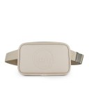 Pouch Canvas Strap Oatmeal Silver Trim
