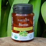 Organic Biotin 60 Capsules Earthier
