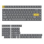 Osa Profile Double-shot Pbt Keycap Set - Stealth Grey