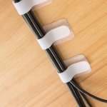 10PCS Data Cable Insertion Line Magic Tape Organizer Portable Storage And Organization Of Home Plug-in Line Digital Line