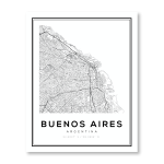 Buenos Aires Art Print - A0