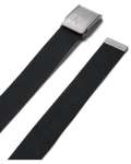 Men's Ua Webbing Belt 2.0 - Black Pitch Gray None Osfa