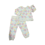12-18M Beige Bunny & Pastel 2PC Jogger Set - Woolworths