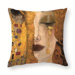 1PC Colorful Square Pillowcase Zippered One Side Printed Throw Pillow Case Cushion Cover 45.72X45.72 Cm