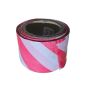 Barrier Tape White & Red 75MM X 100M X 10 Rolls