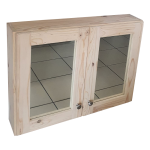 Bathroom Wall Unit 2 Doors – Raw