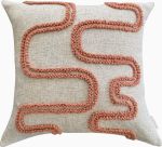 Punch Needle Landscapes Pattern 2 - Coral - 50 X 50CM