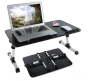 UniQue Portable Foldable Laptop Desk With USB Cooling Fan