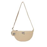IKON Nylon Small Half-moon -trench Beige