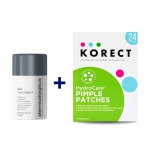 Daily Microfoliant 13G + Korect Hydrocare Pimple Patches Bundle
