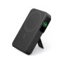 ANKER Maggo Power Bank 10K - With Smart Display And Foldable Stand / 15W Ultra-fast Magsafe Charger Works With Iphone 15/14/13/12 Black