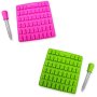 Gumdrop Jelly Molds Chocolate Molds Gummy Bear Candy Molds-green&pink