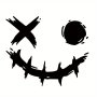 1pc Smile Face Heat Transfer Sticker DIY Iron-On Decals For Clothes T-Shirt Making Pillow Decorating Clothing Supplies & Appliques