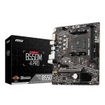 Msi B550M-A Pro Amd AM4 Socket Amd B550 Chipset Pcie 4.0 M-atx Form Factor – New