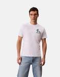 Calvin Klein Bh Logo Graphic White T-Shirt - XXL White