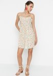 Floral Strap Dress - Mint