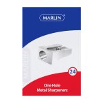 Marlin Metal Sharpeners 24'S 1 Hole Pack Of 6