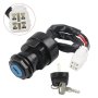 Motorcycles Ignition Key Switch For Yamaha YFM400/YFM450/YFZ450