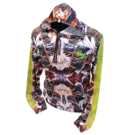 Buff Ripper Wear Hoody Ladies Leaf Camo No