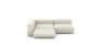 Three Module Corner Sofa - Linen - Platinum - 220CM X 220CM