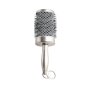 Basics Hair Brush Ceramic Handle Silver 8CM