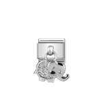 Composable Classic Link Elephant Pendant