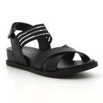 Rosalino Leather Sandal - Black - 8