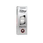 2025 Pro V1X Enhanced Alignment Pack Of 3 White Golfballs