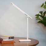 Multifunctional LED Table Lamp - Rechargeable And Dimmable Black Or White - White