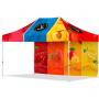 3M Coated Steel Sublimated Gazebo 4.5M X 1 Long Full-wall Skin