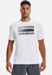 Under Armour Ua Team Issue Wordmark Short Sleeve - White black