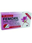 Femoxil Vaginal Suppositories Natural Plant-based Formula For The Treatment Of Bacterial Viral And Yeast Infection Of The Vagina