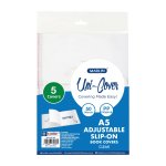 Book Covers Adjustable A5120 Micron Pack Of 10
