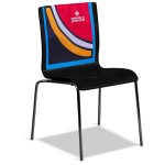 Pre-production Sample Hoppla Attendee Polyester Chair Back Cover - Solid White