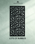 Lots Of Bubbles Laser Cut Decorative Panel